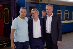Президент Международного олимпийского комитета Бах посетил Украину