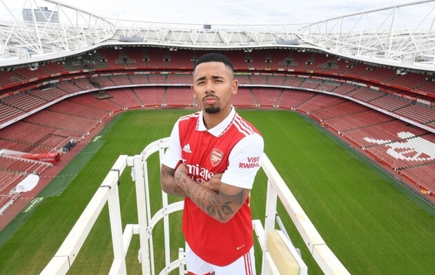 Жезус - гравець "Арсеналу"