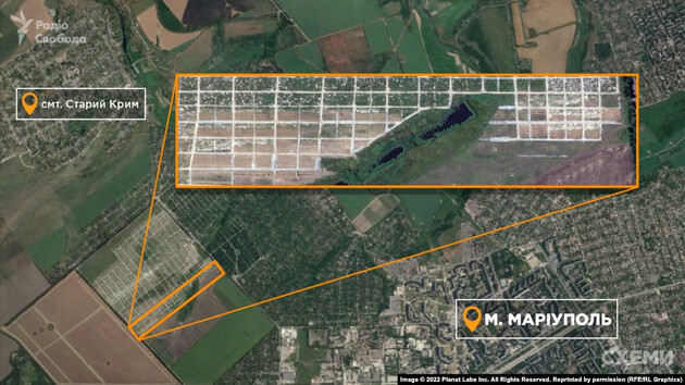 Массовые захоронения в одном из поселков под Мариуполем увеличились почти вдвое за 50 дней – «Схемы»