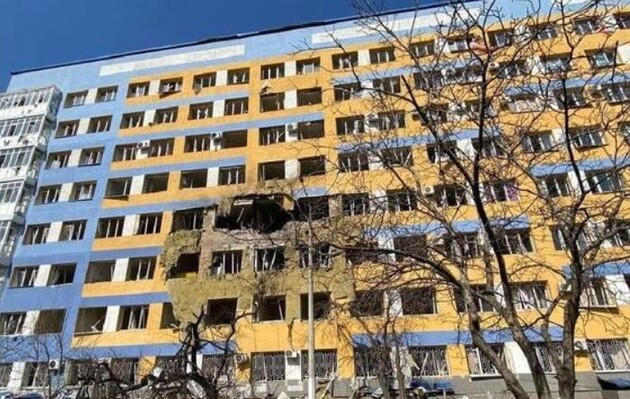 Детская больница в Мариуполе