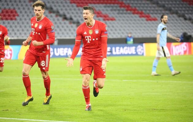 Левандовски - футболист "Барселоны"