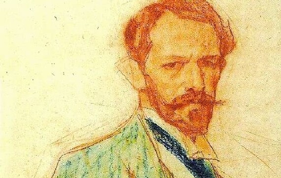 Автопортрет Александра Мурашко