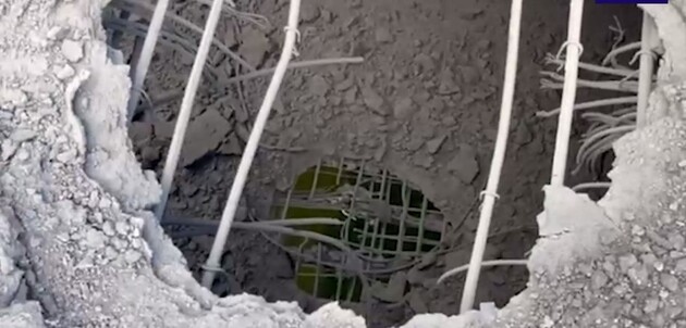 Мост имеет значительные повреждения