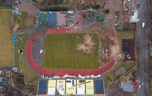 Стала відома нова кількість зруйнованих Росією спортивних споруд в Україні