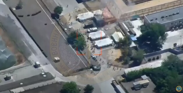 ВСУ уничтожили с помощью дрона-камикадзе палаточный городок оккупантов возле ЗАЕС
