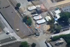 ЗСУ знищили за допомогою дрона-камікадзе наметове містечко окупантів біля ЗАЄС