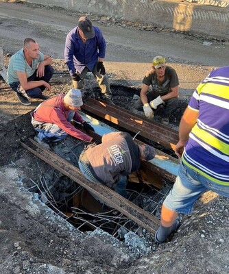 Войска РФ пытаются восстановить поврежденные мосты в Херсонской области