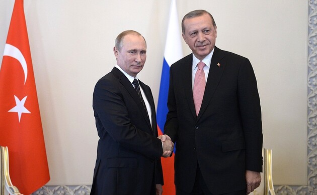 Ердоган вважає, що Захід повинен ставитися до Путіна, як до «друга»