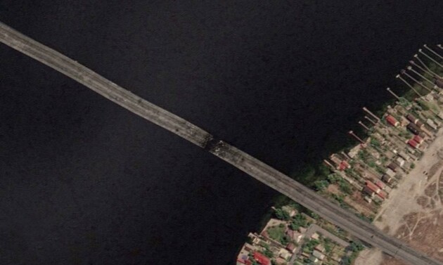 У Зеленского об ударе по Антоновскому мосту: 