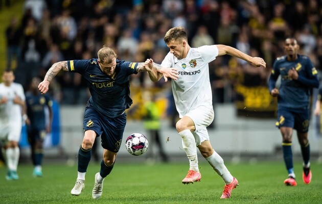 Украинцы проиграли в Швеции