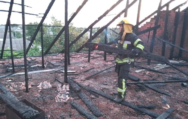 На місцях влучань працюють фахівці ДСНС