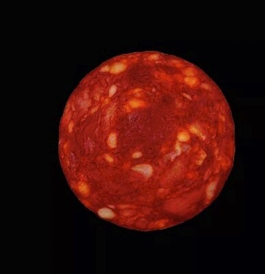 Французский учёный выдал фотографию куска колбасы за четкий снимок звезды