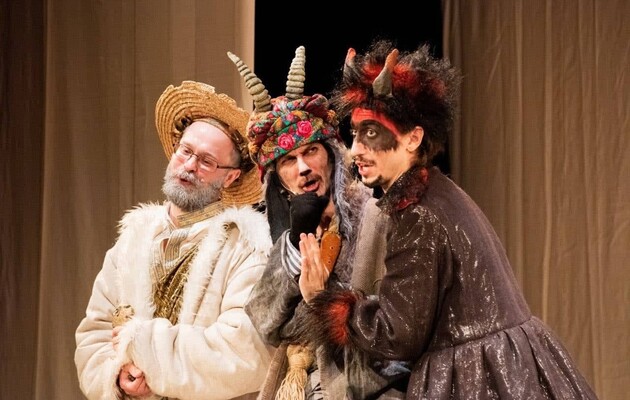 У виставі "Цап-ка-цап" в алегоричній  формі розкривається тема російського вторгнення в Україну