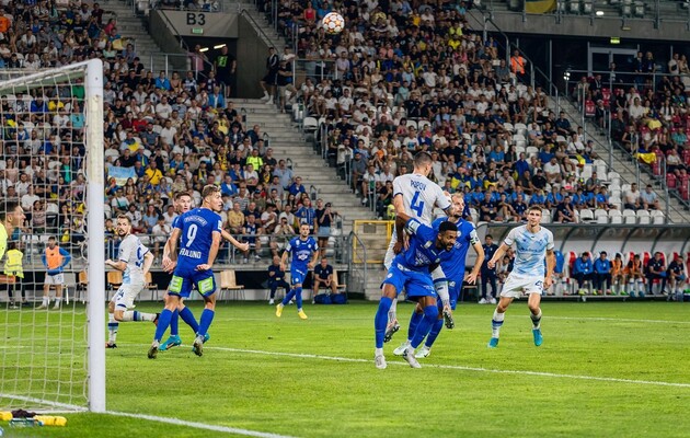 "Динамо" выиграло первый матч со счетом 1:0