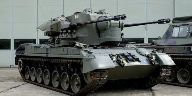Украина получила от Германии еще четыре артиллерийских установки Gepard