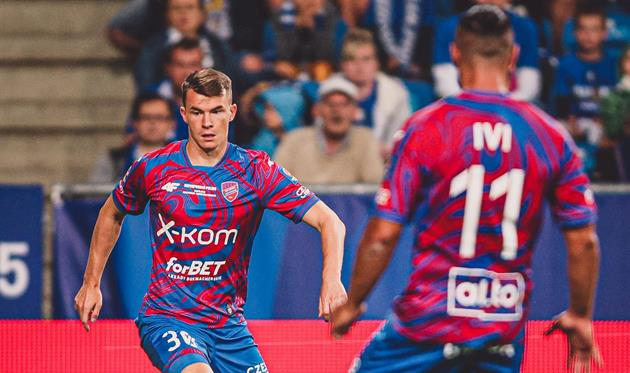 Для Кочергина это уже третий гол в нынешней квалификации еврокубка