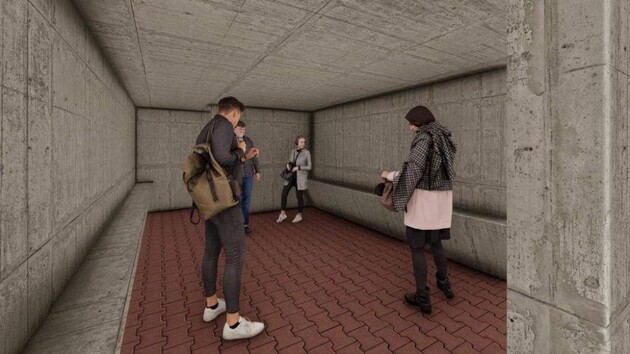 Например, такие бомбоубежища планируют обустраивать в Харькове, рядом с остановками.