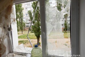 Обстрел Николаева: ракета разорвалась рядом с жилым домом