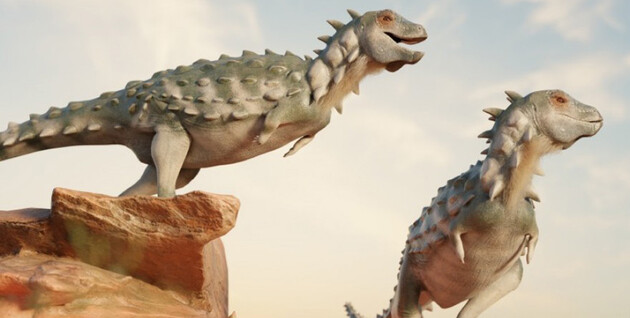 Палеонтологи обнаружили останки крошечного «бронированного» динозавра