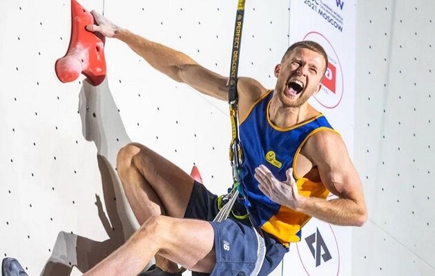 Украинец Болдырев выиграл золото мультиспортивного чемпионата Европы в скалолазании