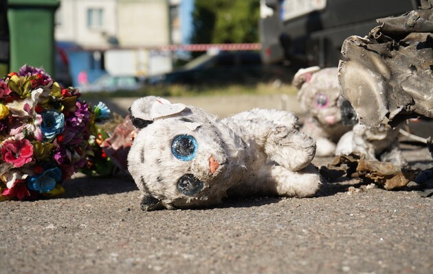 В результате вооруженной агрессии РФ в Украине выросло количество погибших детей