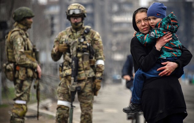 Украинцев отправляют в фильтрационные лагеря