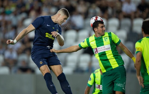 "Дніпро-1" невдало провів єврокубковий матч на Кіпрі