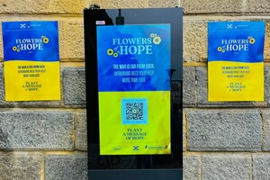 Допомагати Україні, саджаючи віртуальні соняхи: у Празі запустили незвичайний проєкт