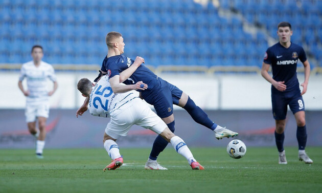 "Динамо" пропустило три голи