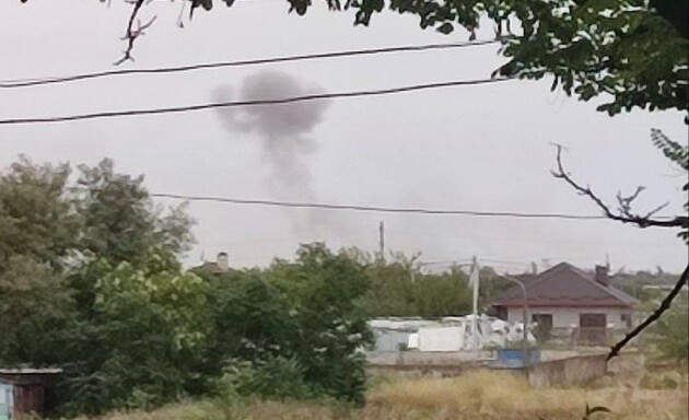 В Мелитополе снова раздавались взрывы на аэродроме. Фото: Иван Федоров/Telegram