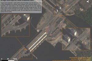 Швейцарский исследователь спутниковых снимков сообщил о состоянии моста в Новой Каховке