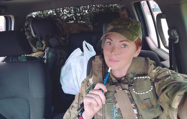 Сержант 24 ОМБр Ольга Сімонова / фото з Facebook Ольги