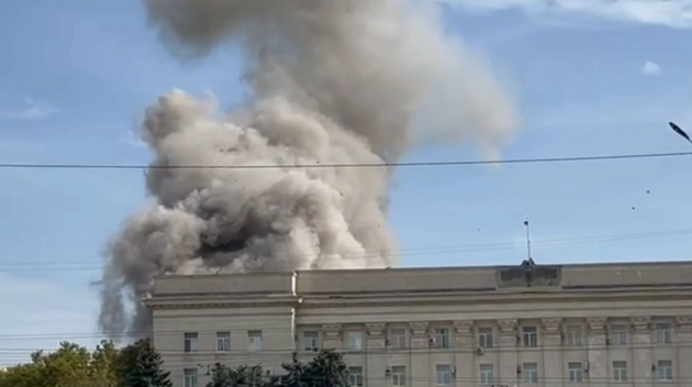 В Херсоне взрыв