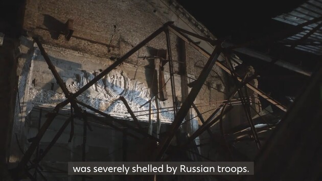 Дом культуры был уничтожен оккупантами