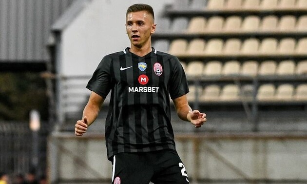 Назарина выступал за "Зарю" с 2020 года