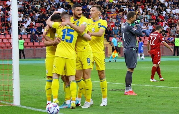 Вірменія – Україна 0:5: ключові моменти матчу матчу Ліги націй