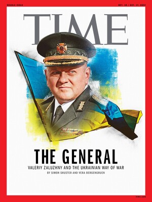 TIME поместил Залужного на обложку: «Наша победа только даст время для подготовки к новой войне»