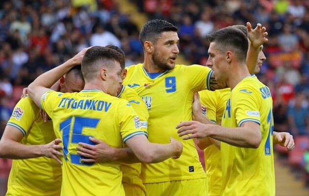 Стала известна сумма, которую заработала сборная Украины в Лиге наций