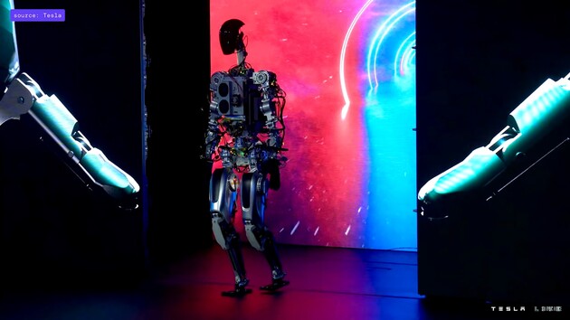 Tesla показала прототип свого робота