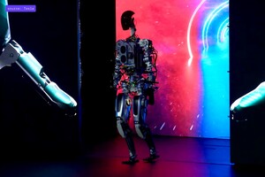 Tesla показала прототип робота-гуманоїда Optimus