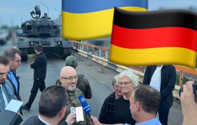 Міністерка оборони Німеччини відвідала Україну та прокоментувала поставки IRIS-T і танків