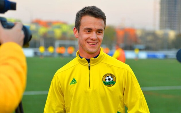 Украинский клуб подписал российского футболиста