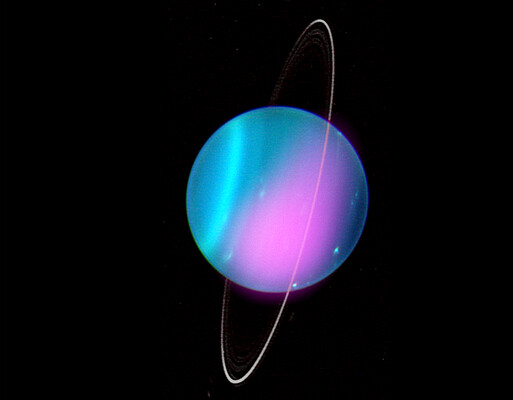 Астрономы объяснили странный наклон оси вращения Урана