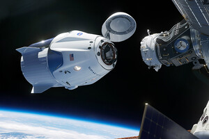 Космический корабль SpaceX взлетел с российским космонавтом