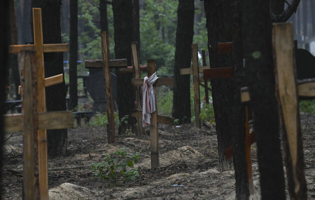 Стихійні цвинтарі на звільнених від росіян територіях – явище непоодиноке 