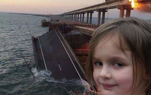 Цей день настав: реакція соцмереж на вибух Кримського мосту