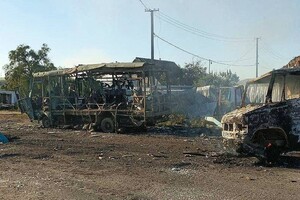 Окупанти з літака обстріляли колону цивільних авто на Херсонщині, загинули п’ятеро людей