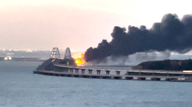 Путін відреагував на вибух на Кримському мості