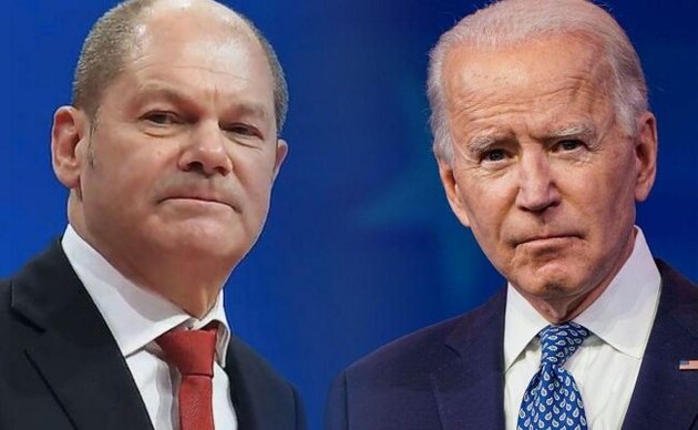 Байден обговорив з Шольцем Україну