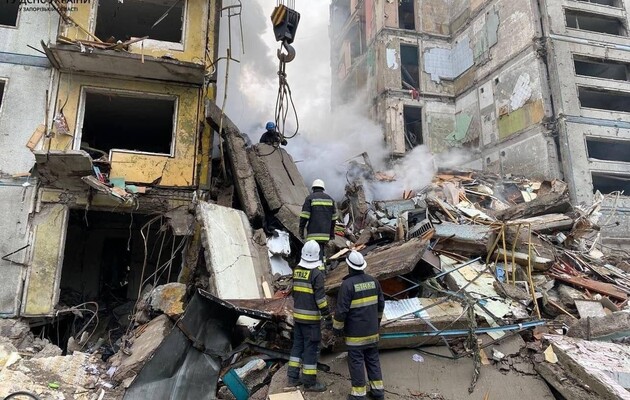 Запорожье под очередной вражеской атакой